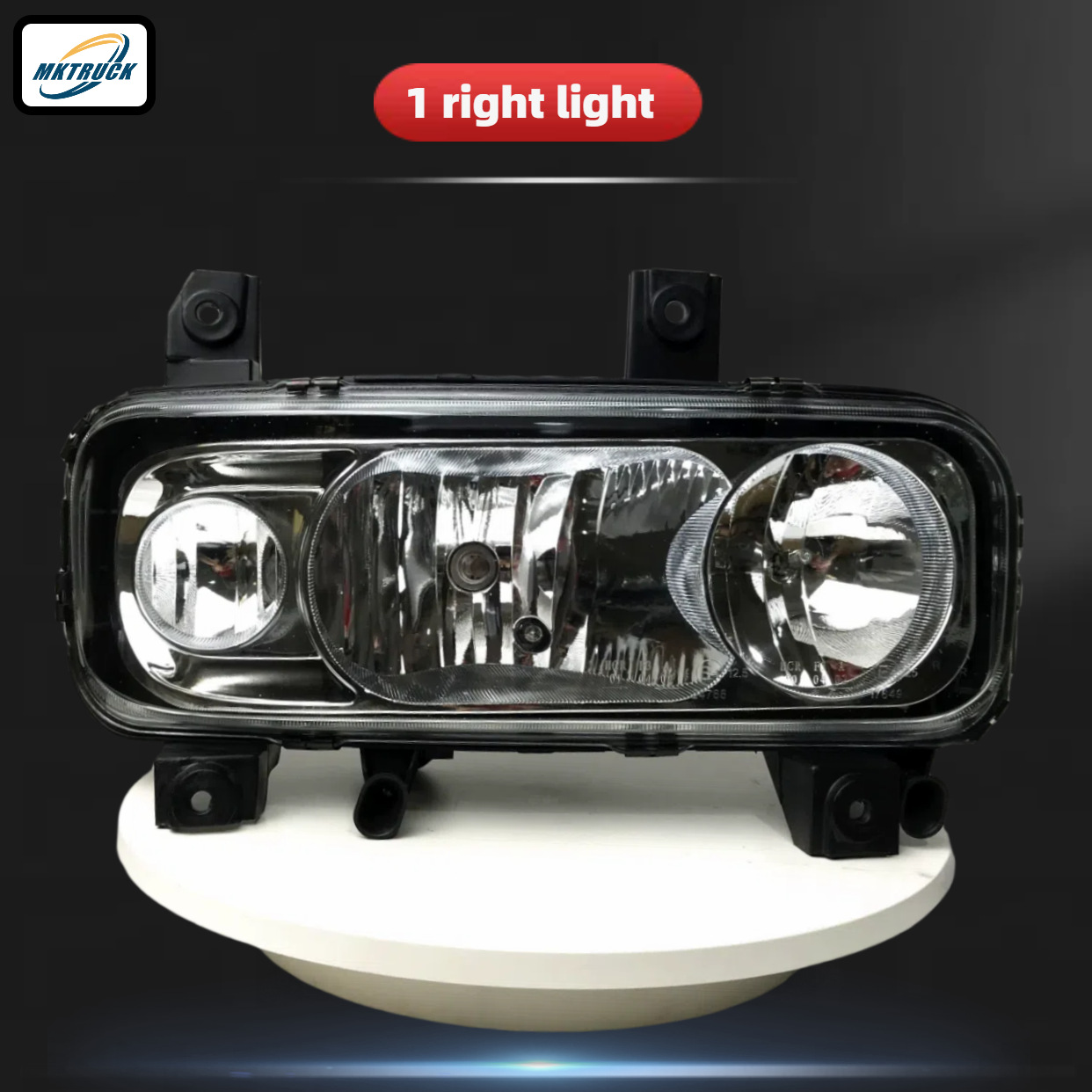 ATEGO Truck Headlight Assembly para Mercedes Benz Heavy Truck Light 9738200661/9738200561