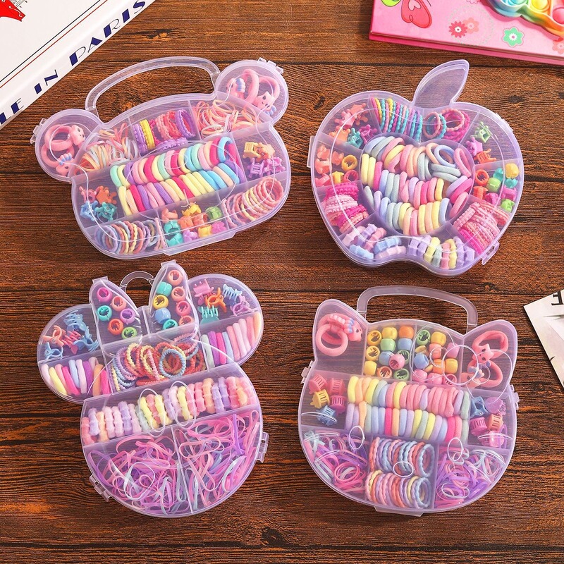 Korean High-Elastic Small Hair Ties for Children, Cute Hair Bands That Don'T Damage Hair for Girls, Towel Ring Hair Ties for Women