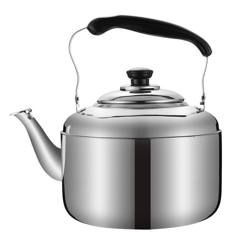 Capacious electromagnetic teapot stainless steel, increased thickness