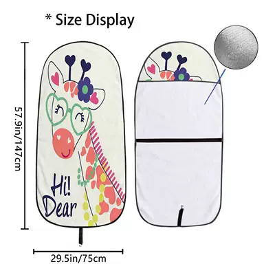Car seat towel cover front Universal seat cover - sfht862-75x150