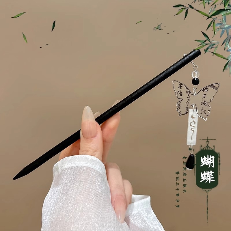 El estilo de alta sensación de miniatura caballo falda clip de cabello nuevo estilo chino tocado antiguo clip de cabello estilo nacional clip de cabello paso de cabello para mujeres image 46