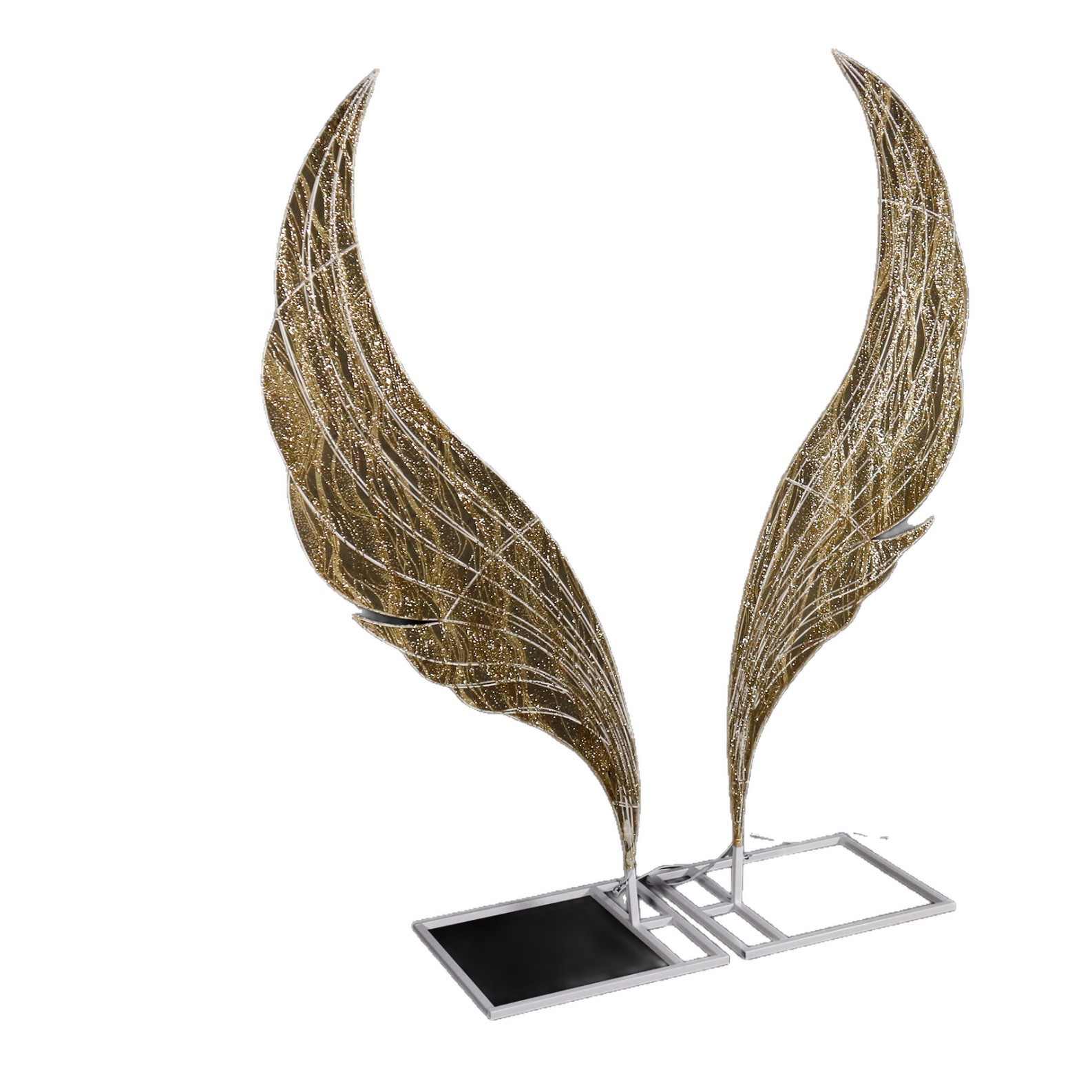 Escenario de bodas Butterfly Road iluminación ornamentos esfenoides Butt lámpara de escritorio material alas abiertas fondo hojas escenario