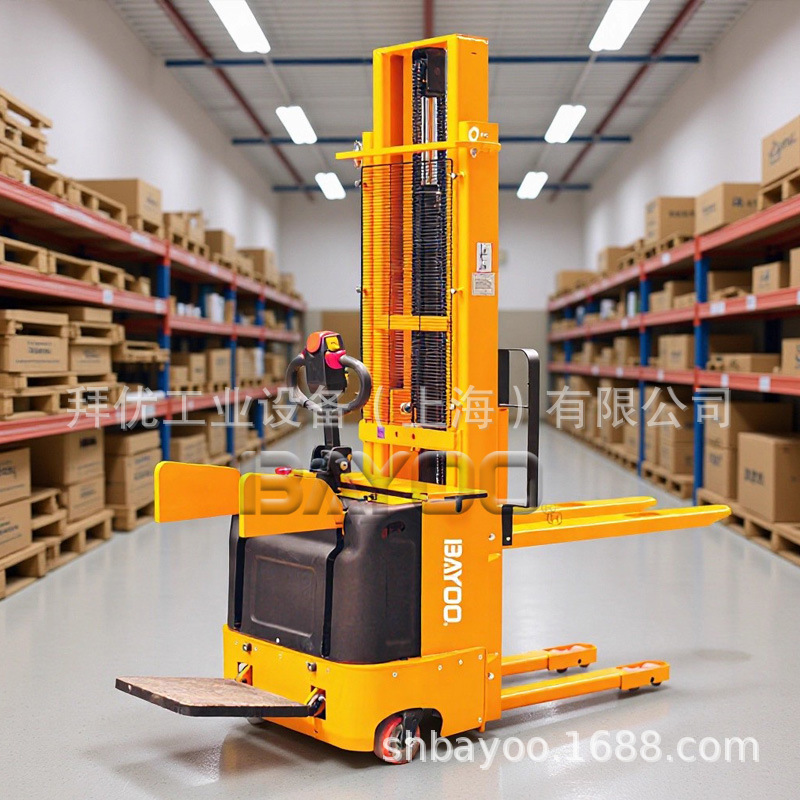 全电动堆垛车 全电动堆高机 全电动堆高车 自行走堆高车
