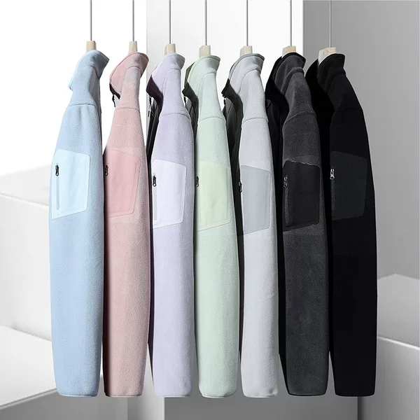 Niaojia Autumn and Winter New Fleece Jacket, Lamb Fleece Plus Velvet Cardigan Sweatshirt, Outdoor Fleece Double-Sided Fleece Jacket