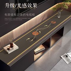 轻奢高级感客厅电视柜皮革桌垫防水防油新款长条家用玄关桌布批发