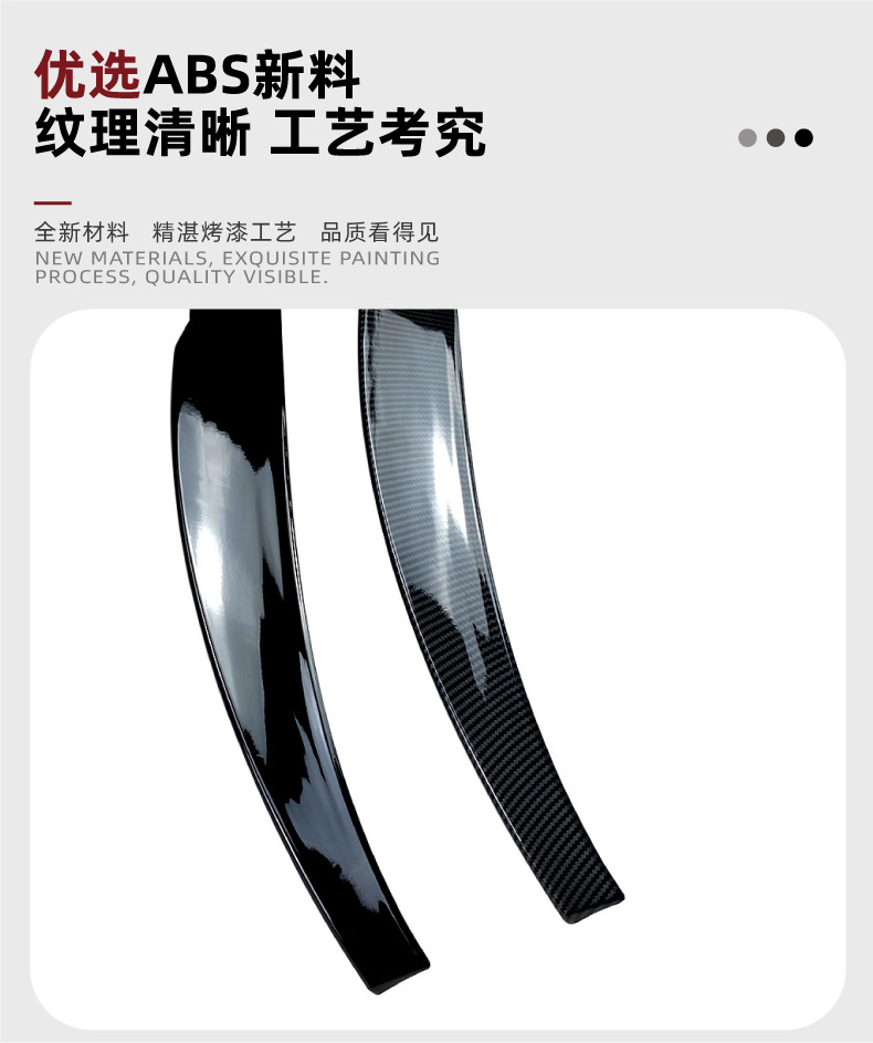Suitable for Bmw X4 G02 2019+ m Model Rear Wing, Roof Wing, Fixed Wind Wing, Spoiler, Exterior Modification Accessories
