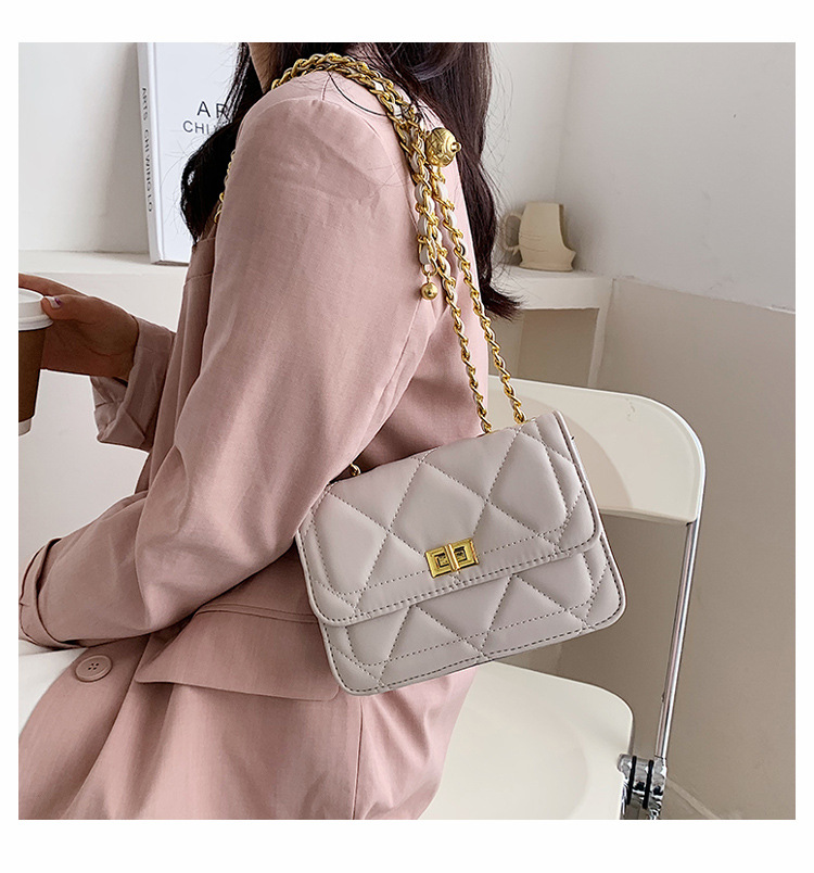 Fashion Chain Shoulder Messenger Small Square Bag Wholesale display picture 15