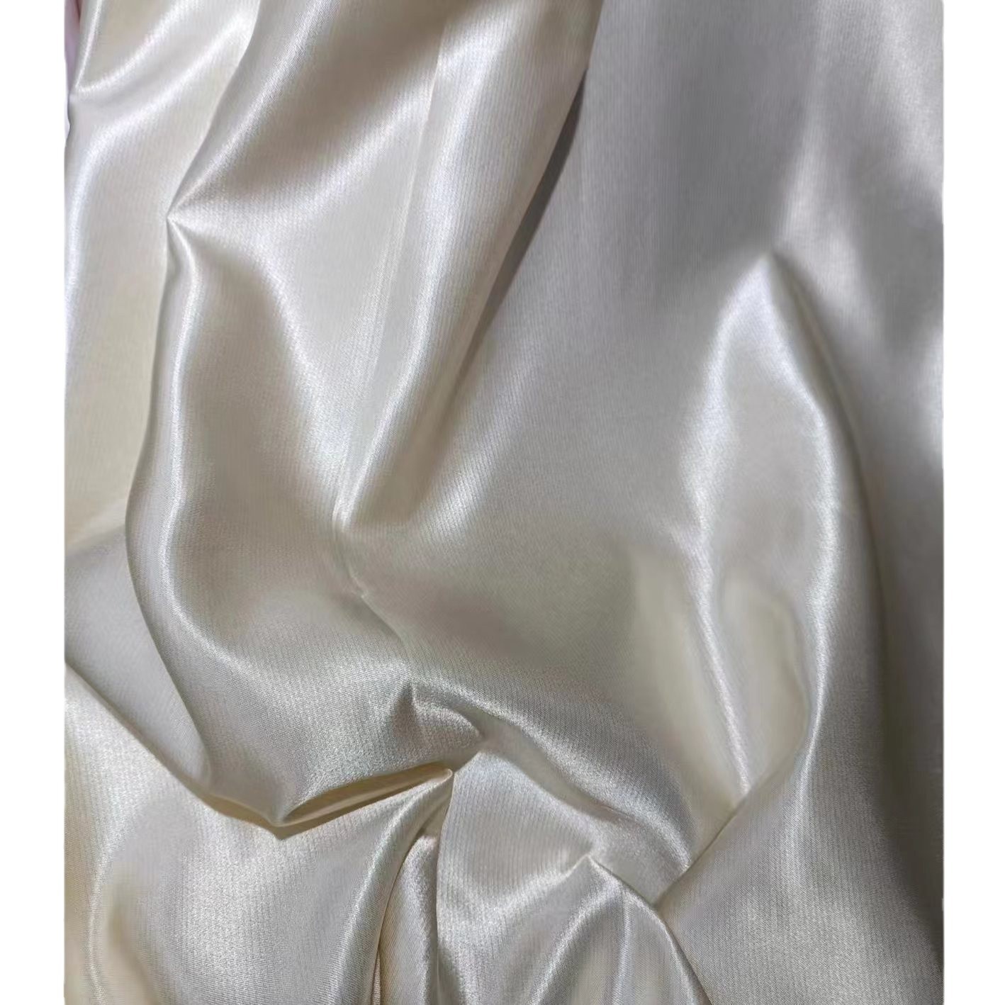 半遮光無地裏地クロスボーダー販売シルク風車用カーテンバブルハウス光沢サテンホテル工事用カーテン