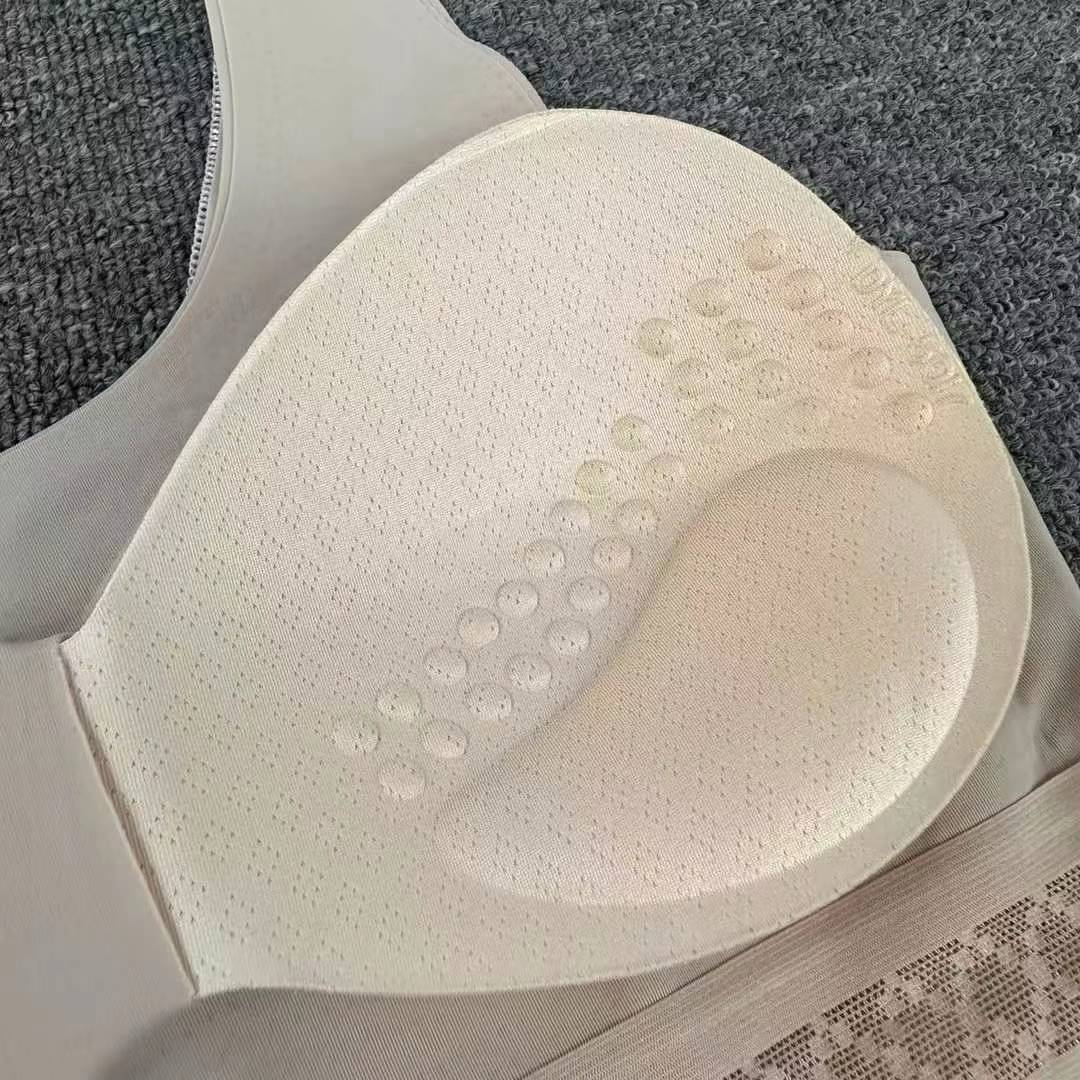 Nueva taza de látex que no deja marcas, chaleco de mujer con espalda hermosa de alta calidad, sujetador de yoga sin anillo de acero, ropa interior deportiva para mujer al por mayor