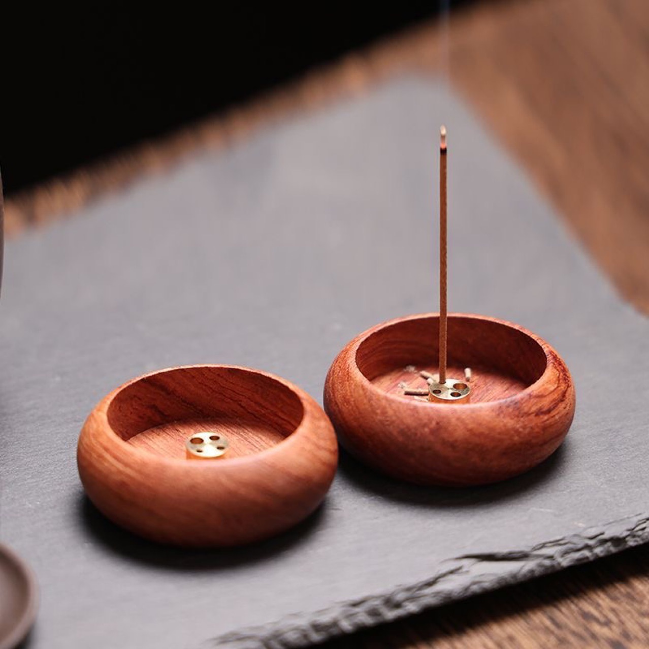 Tarta de incienso de loto, asiento de incienso antiguo, ceremonia del té, hilo de sándalo poroso, quemador de incienso, mini hilo de incienso pequeño, quemador de incienso de sándalo poroso