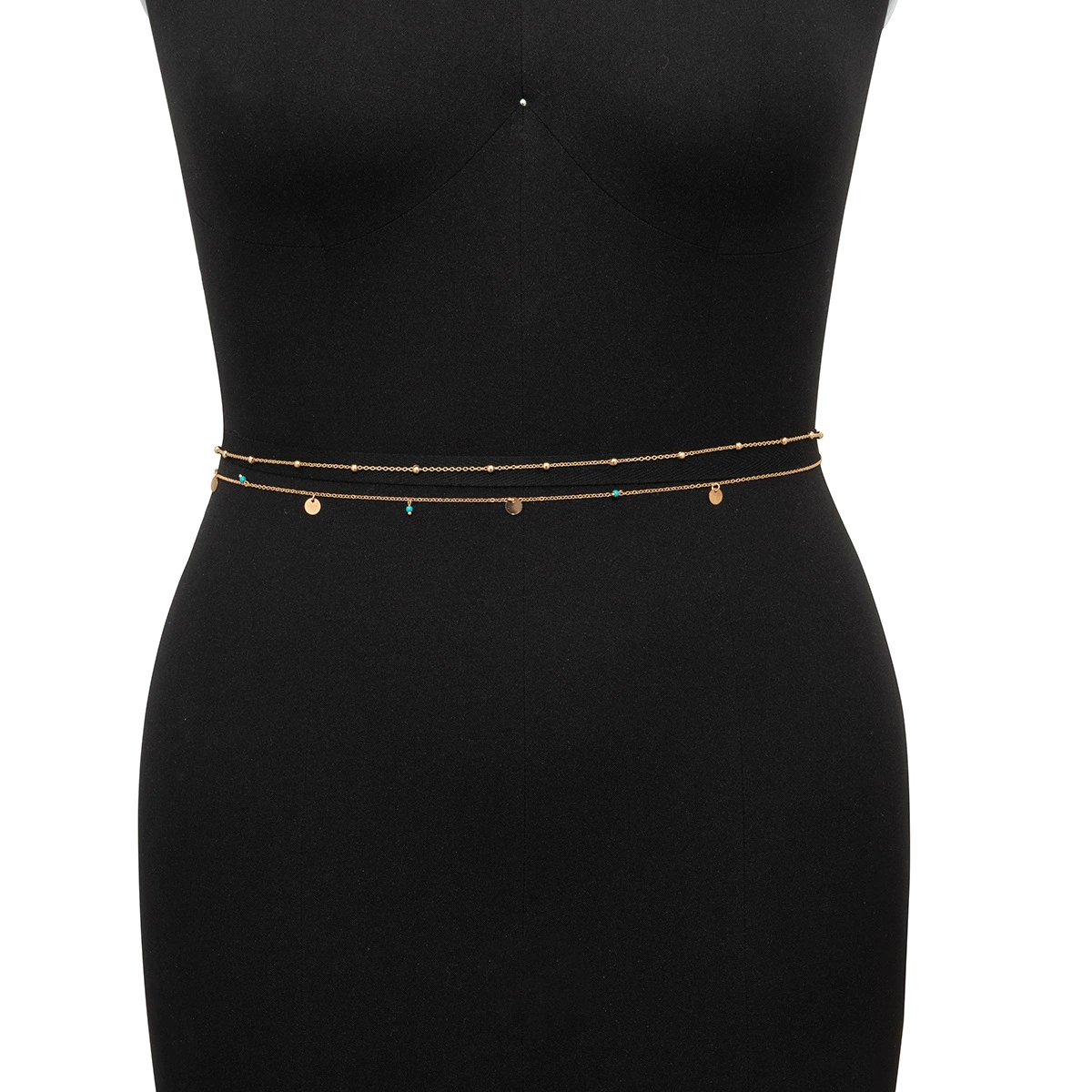 (跨境贸易), sexy аксессуар, бирюзовые ноготь Sequins, подвеска, металлическая цепочка все тело, европейский стиль, простой и элегантный дизайн