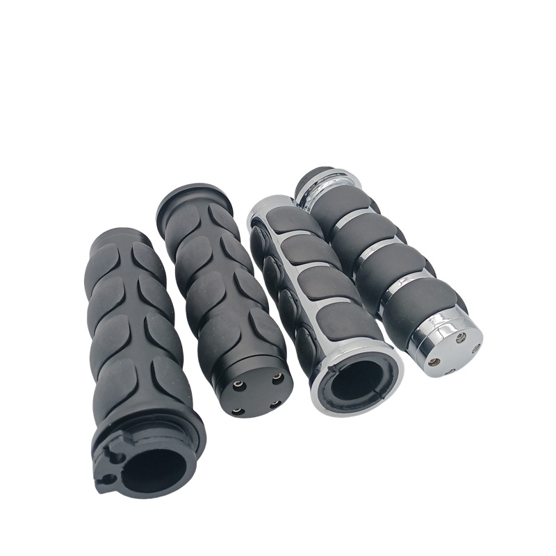Motorcycle Handlebar Cover Harley Retro Handlebar Rubber Cover Riding Handlebar Rubber Original Handlebar Cross-Border Factory Direct Supply