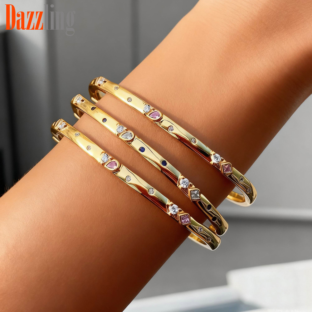 Fashionable Women's Bracelet Mirror Polished Simple Versatile Light Luxury High End New Style Exquisite And Unique Jewelry Accessory_voghion.com