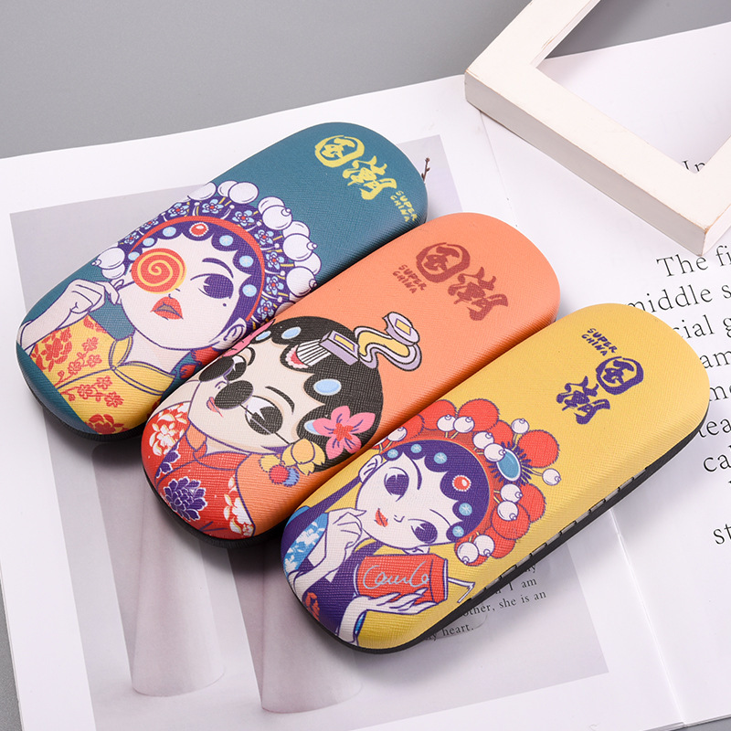 Glasses box spot wholesale frame box with eye accessories optical frame box myopia frame glasses box