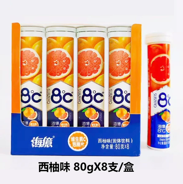 80 г Haiyi, вкус грейпфрут, 80 г×8