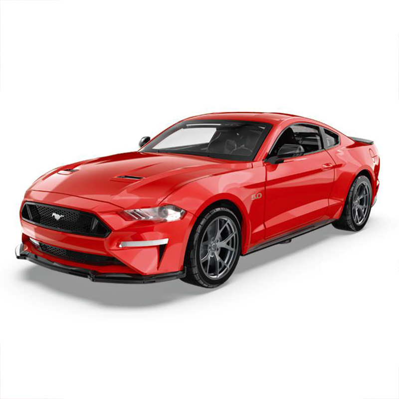 1:34 포드 머스탱 GT 2018-레드 세단