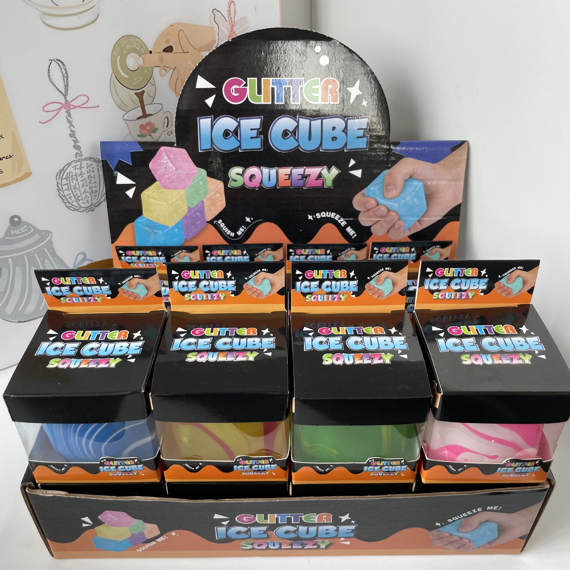 Four-color mixed stream maltose cubes [5cm] 160g each [packed in separate boxes]