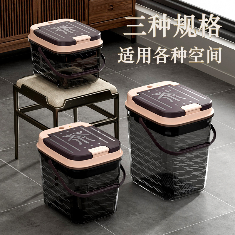 茶桶茶滓桶家庭用トランペット茶桶茶台廃桶茶盤排水桶茶具部品茶道零配|undefined