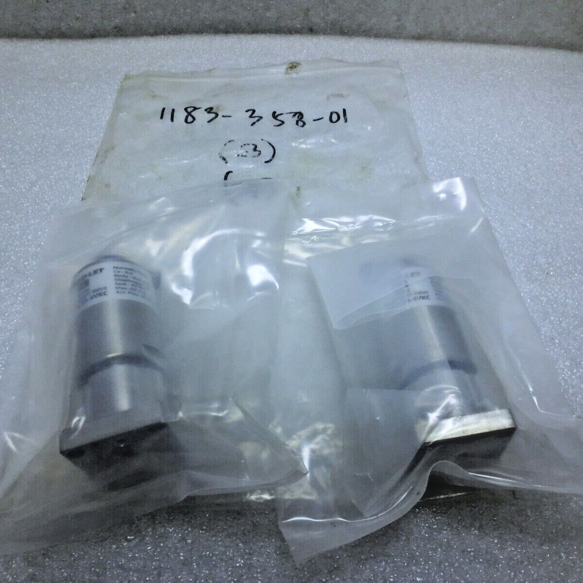 批量 2 个 HAM-LET UCV HMS20-4VKC 金属隔膜阀,AMAT 1183-358-01