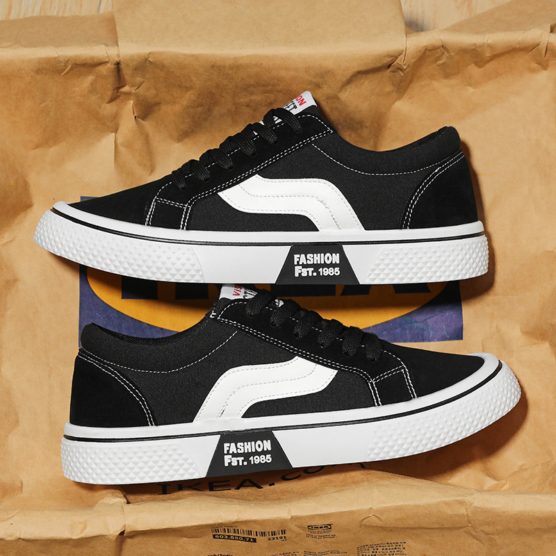 Zapatos de lona para hombres otoño 2025 nuevos zapatos de moda para hombres zapatos de skateboard para hombres zapatos deportivos casuales zapatos de moda para hombres