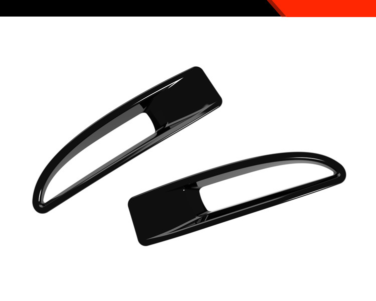 Suitable for Mazda 26 Models Cx-5 Modified Rear Bumper Fog Light Decorative Frame Abs Car Exterior Accessories