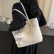 托特包包2025新款秋季单肩女包大容量通勤包高级感手提大包