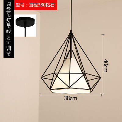 Lámpara de comedor de tres cabezas creativa lámpara de mesa de comedor personalizada moderna minimalista nórdica pequeña lámpara de pasillo de barra de estilo industrial