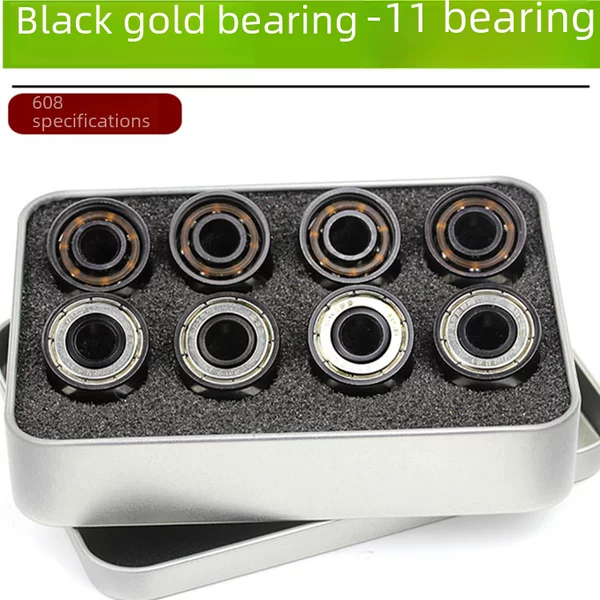 Black Gold -11 high-speed bearing -11 roller skating bearing high-speed roller skates 608 skateboard drift black gold shaft
