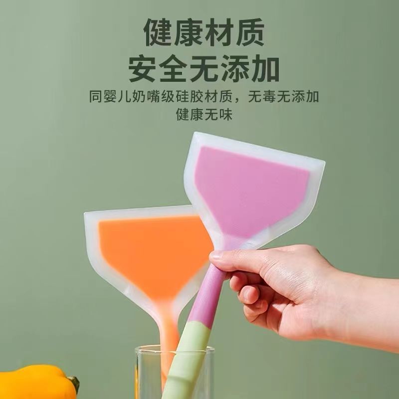 【鍋にくっつかない】多機能シリカゲルシャベル玉子焼屋台フライパン|undefined