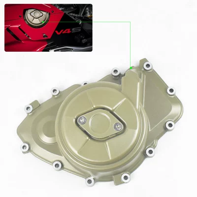 Ducati Panigale V4 Streetfighter V4S V4R mühərrik yan qapağı üçün generator qapağı