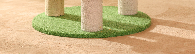 Cadre rampant pour animaux de compagnie Nid de citrouille Plateforme de saut Pilier Petit griffoir Jouet pour chat_voghion.com