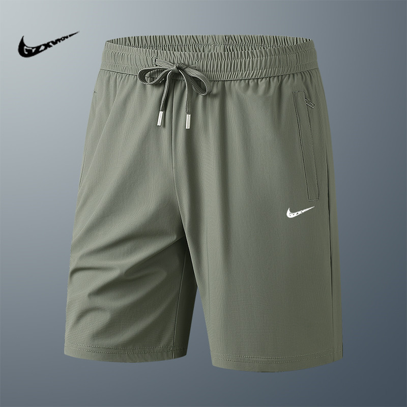 Ice Silk Breathable Quick-Dry Shorts for Men, Summer Outdoor Sports Casual Shorts, Basketball Beach Shorts, Men's Style