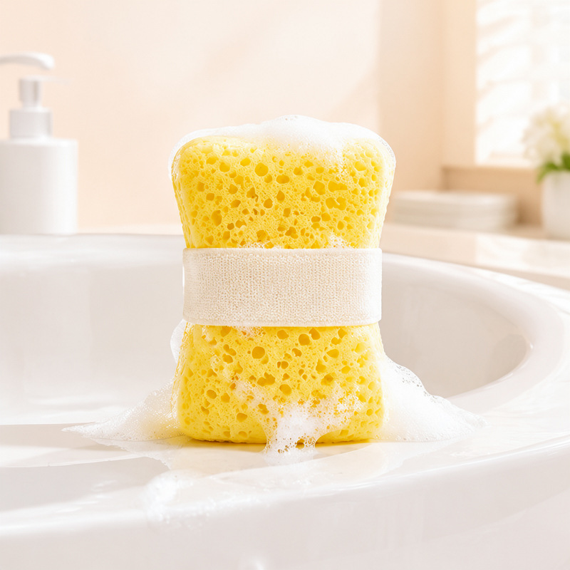 Bolsa Espumadora para Jabón de Esponja, Suave, para Baño image 6