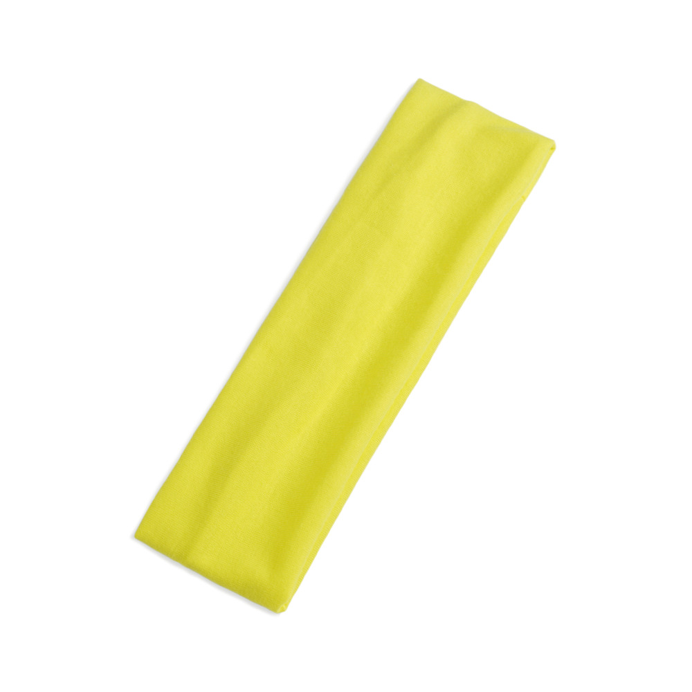 Europa y los Estados Unidos de 6 cm de ancho básico simple de color sólido correa de cabello de yoga para correr anti-transpiración banda de cabello para hombres y mujeres