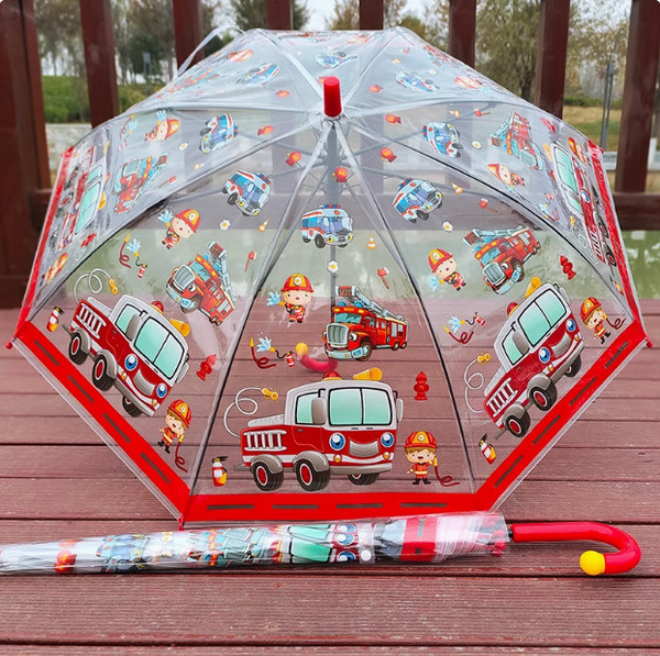cartoon children's umbrella for kindergarten with umbrella