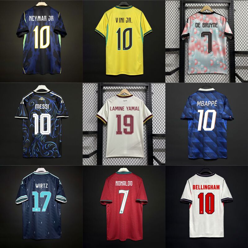 2627 World Cup National Team Argentina Spain England France Mbappe Jersey Fan Thai Version Uniform 2627 World Cup National Team Argentina Spain England France Mbappe Jersey Fan Thai Version Uniform