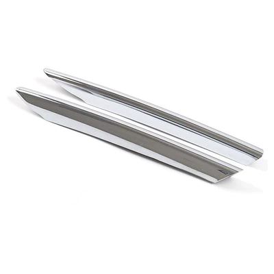 Front Fog Lamp Eyebrow Tail – Other Automotive Exterior Supplies - front-fog-light-trim-strip-bright-silver