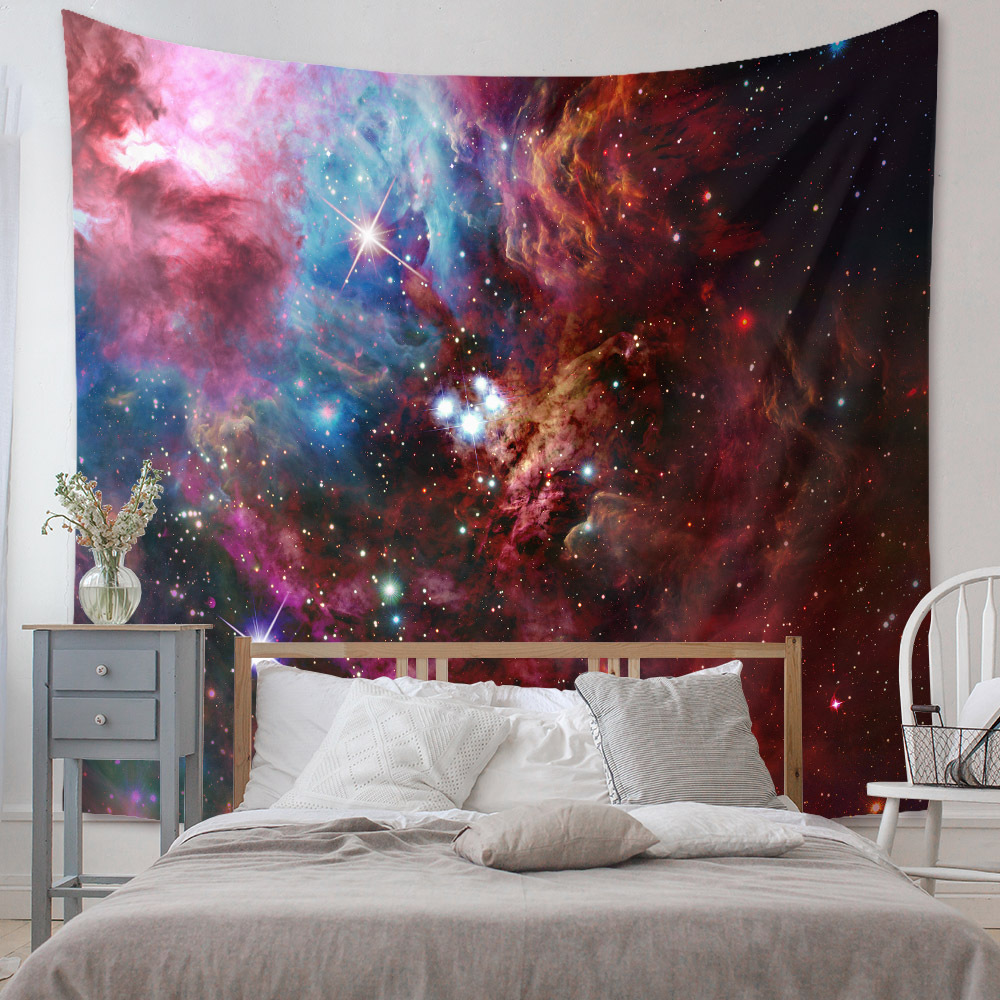 Fashion Universe Painting Wall Decoration Cloth Tapestry Wholesale Nihaojewelry display picture 215