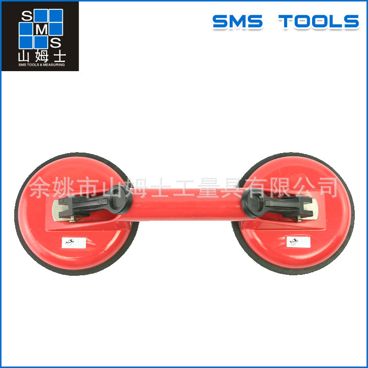 供应铝合活动型两爪瓷砖玻璃吸盘 小型双头玻璃真空吸盘批发