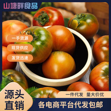 正宗铁皮柿子5斤整箱丹东草莓西红柿新鲜生吃3斤水果批发包邮番茄