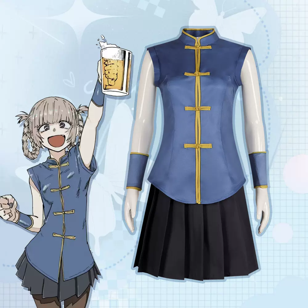 彻夜之歌cos服吸血鬼七草荠同人国风马甲cosplay表演服装