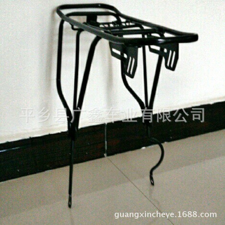 山地车后货架自行车后货架碟刹V刹铁管后货架载人后衣架