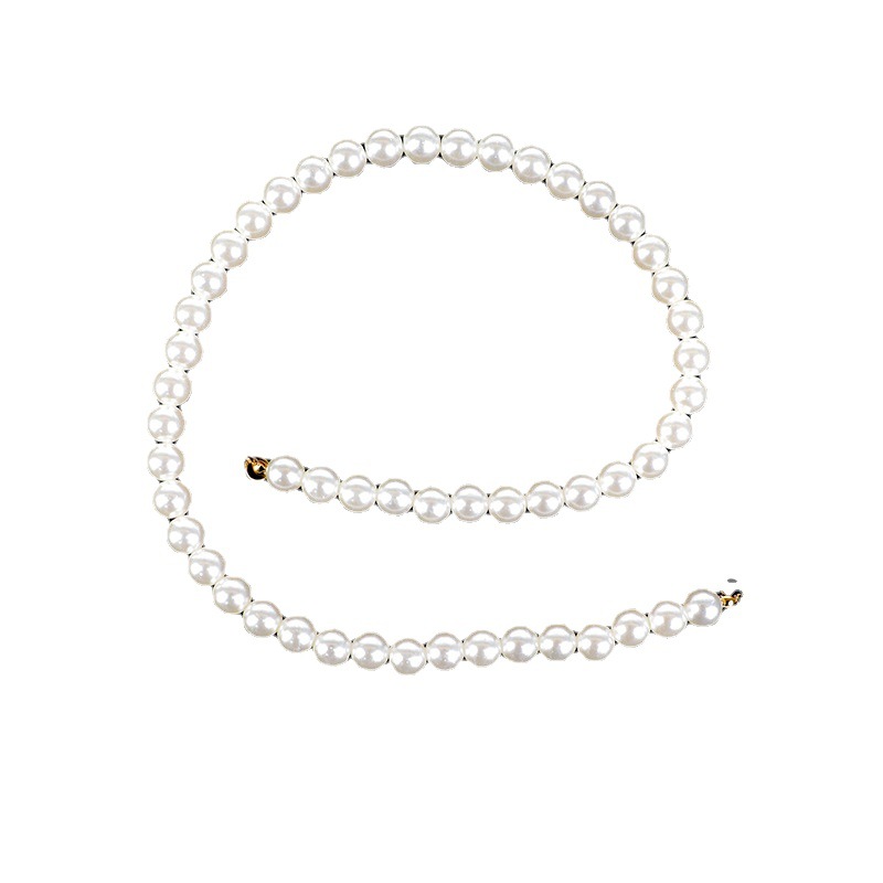 Tang de qixi ramo de perlas decorativas material DIY fijo decoraciones florales cadena de perlas