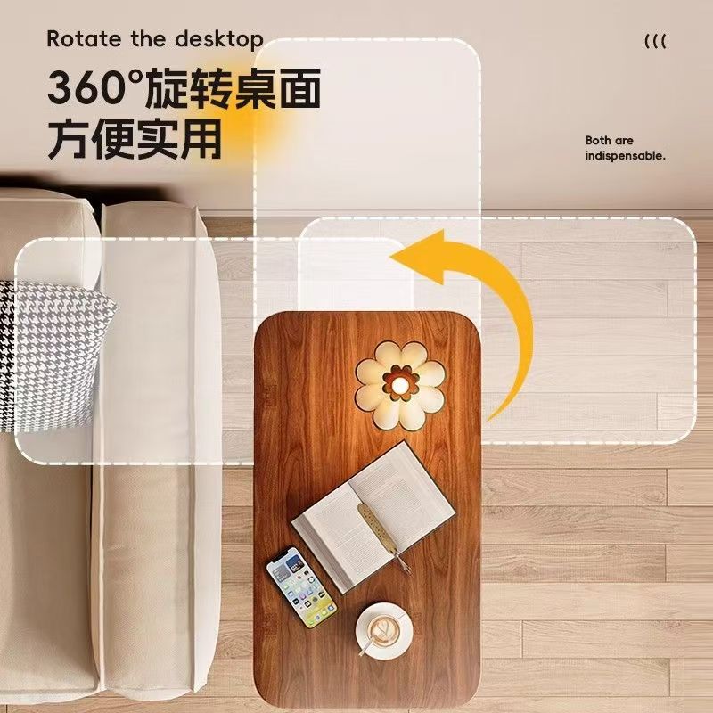 可升降沙发边几家用客厅小茶几阳台小桌子卧室床边桌电脑桌置物架|undefined