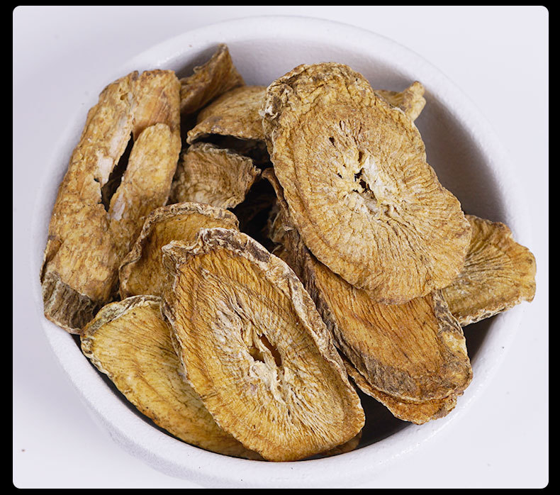 Burdock Root Tea (Arctium lappa) — Dried Burdock Slices, 100g Jar, Herbal Flower Tea preparation