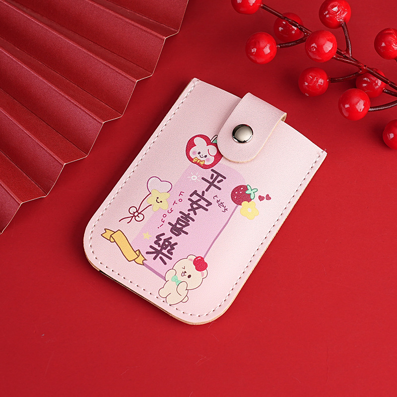 Guochao tipo extracción multi-tarjeta cartón de tarjeta de cartón de tarjeta de cartón de dibujos animados de gran capacidad tarjeta de identificación cartón de dibujos animados compacto cartón de cartón de cartón delgado