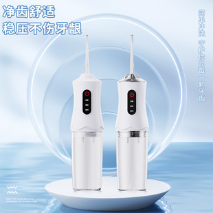 Foreign Trade Cross-Border Portable Tooth Cleaner Pulse Water Flosser Dental Oral Care USB Household Electric Tooth Rinser