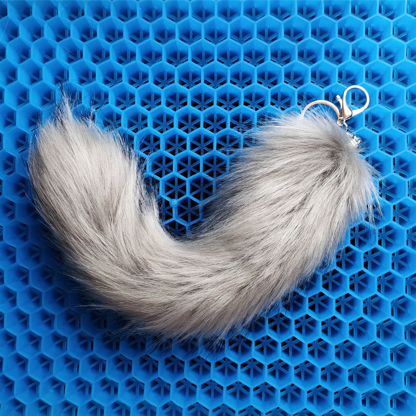 40cm长尾巴钥匙扣