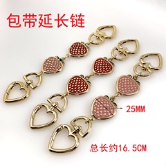 Bag extension chain Mahjong bag transformation strawberry bag chain pearl armpit shoulder strap single purchase accessories