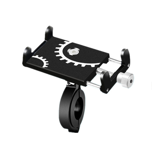 Bicycle mobile phone holder aluminum alloy quick release mountain bike electric vehicle mobile phone holder riding aluminum alloy holder